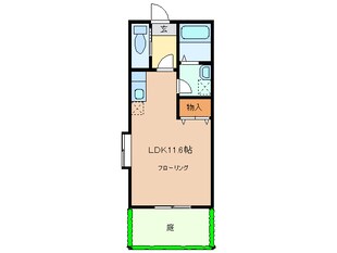 伊勢松本駅 徒歩9分 1階の物件間取画像